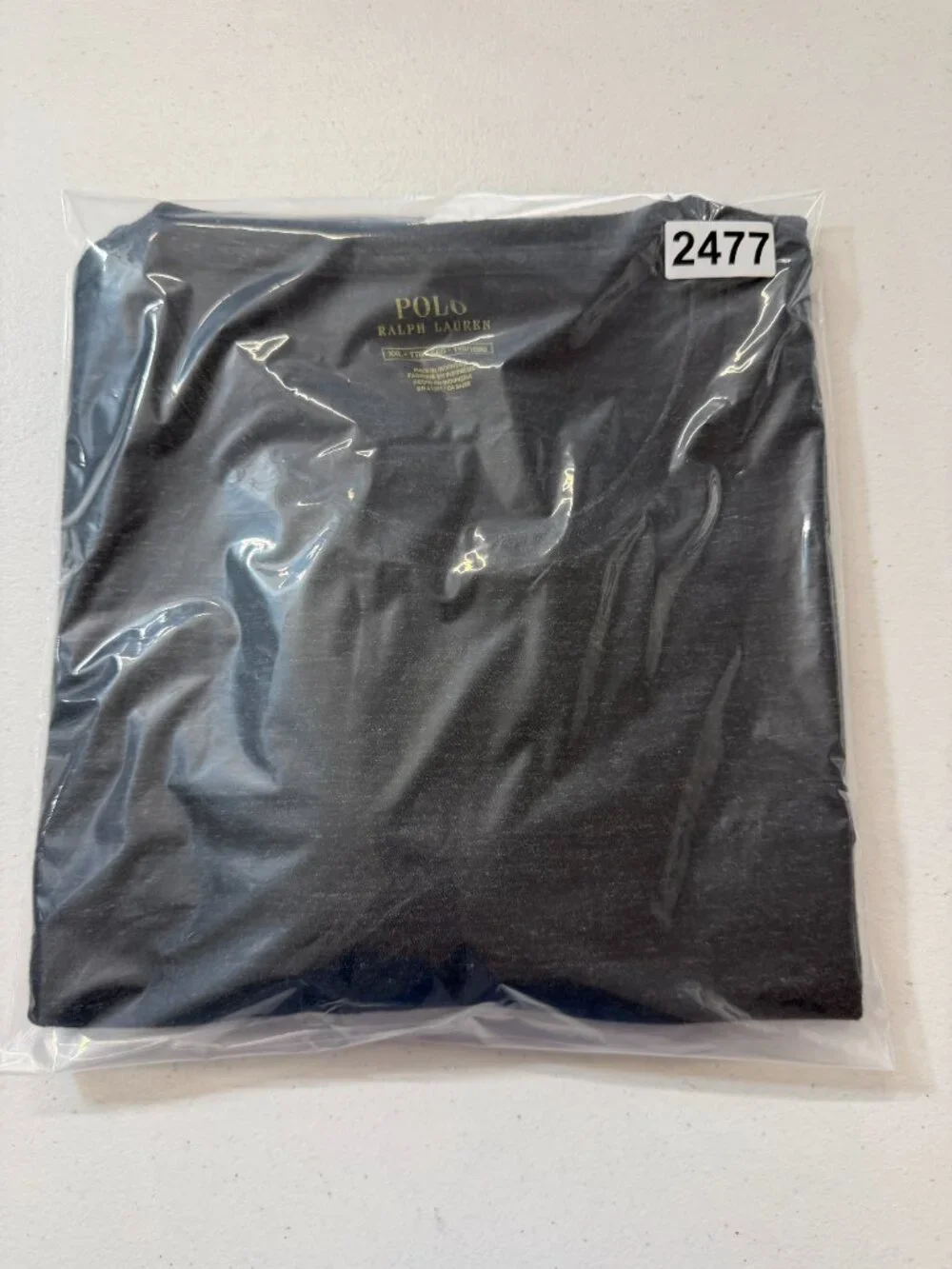 Polo Ralph Lauren Men’s XXL Heather Gray Cotton Pony Logo T-Shirt